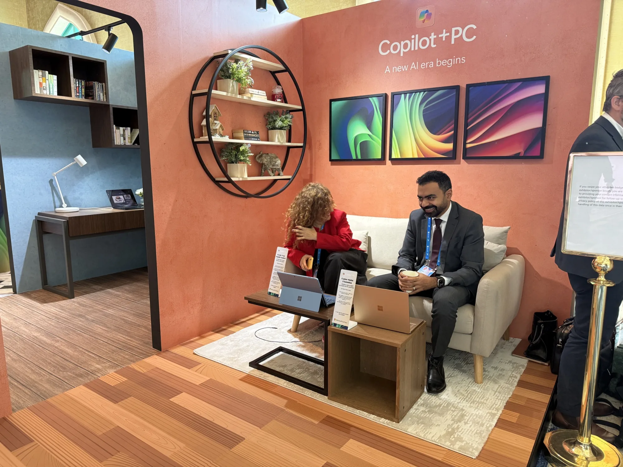 Microsoft AI Tour activation at Atlantis, Dubai