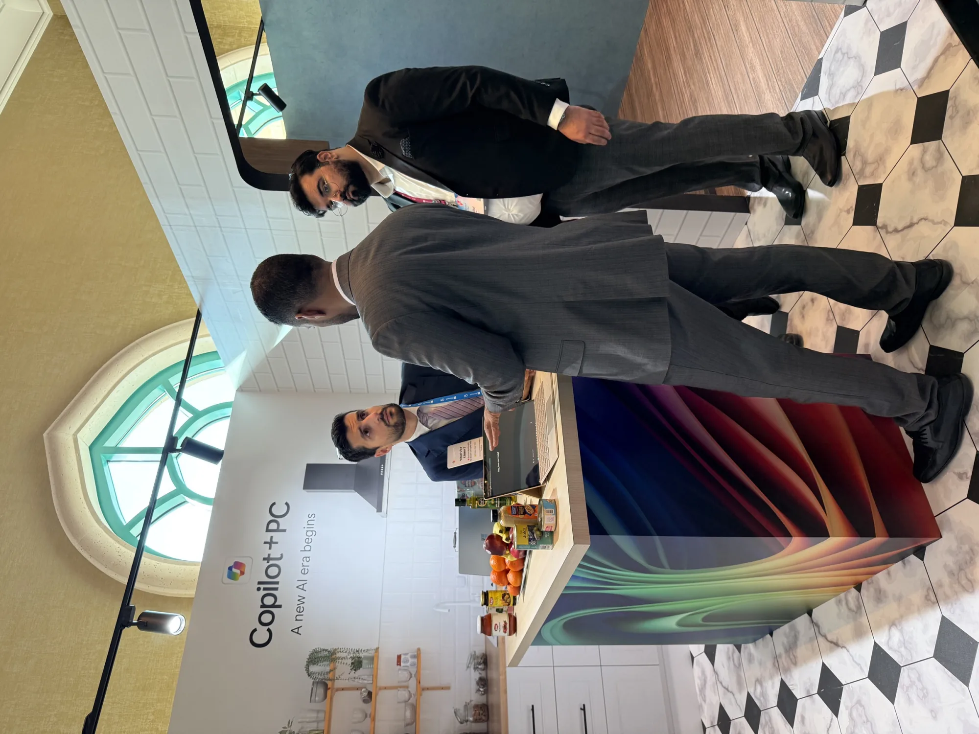 Microsoft AI Tour activation at Atlantis, Dubai
