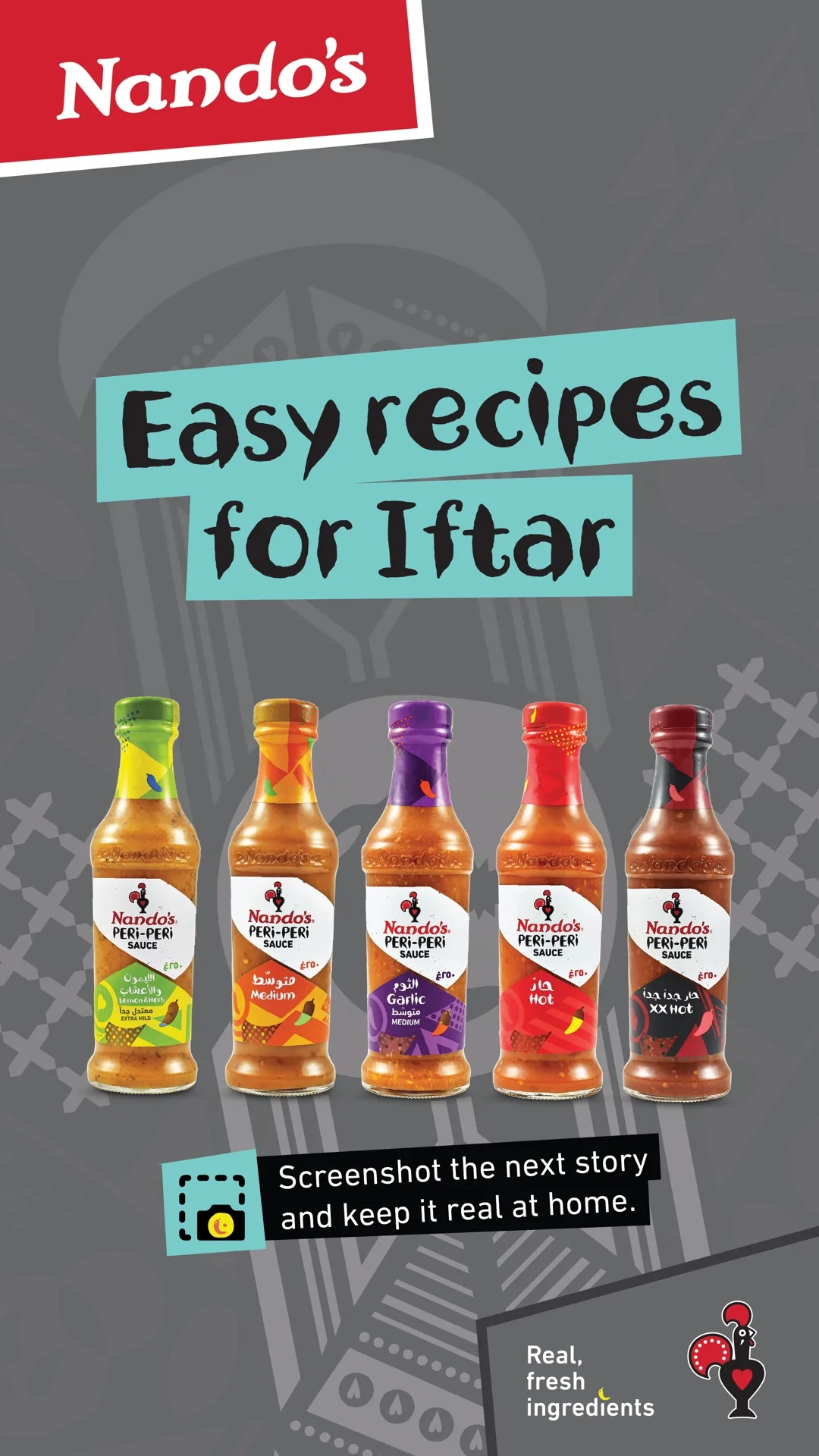 Nando's Ramadan iftar recipe story — starter